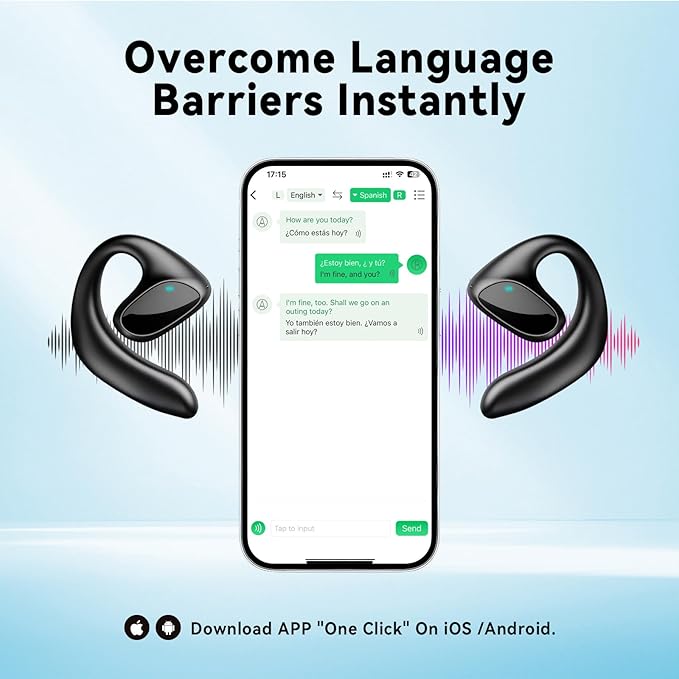 Vivid Language Translator Earbuds